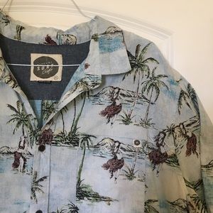 XL - Rip Curl Hawaiian style button down
